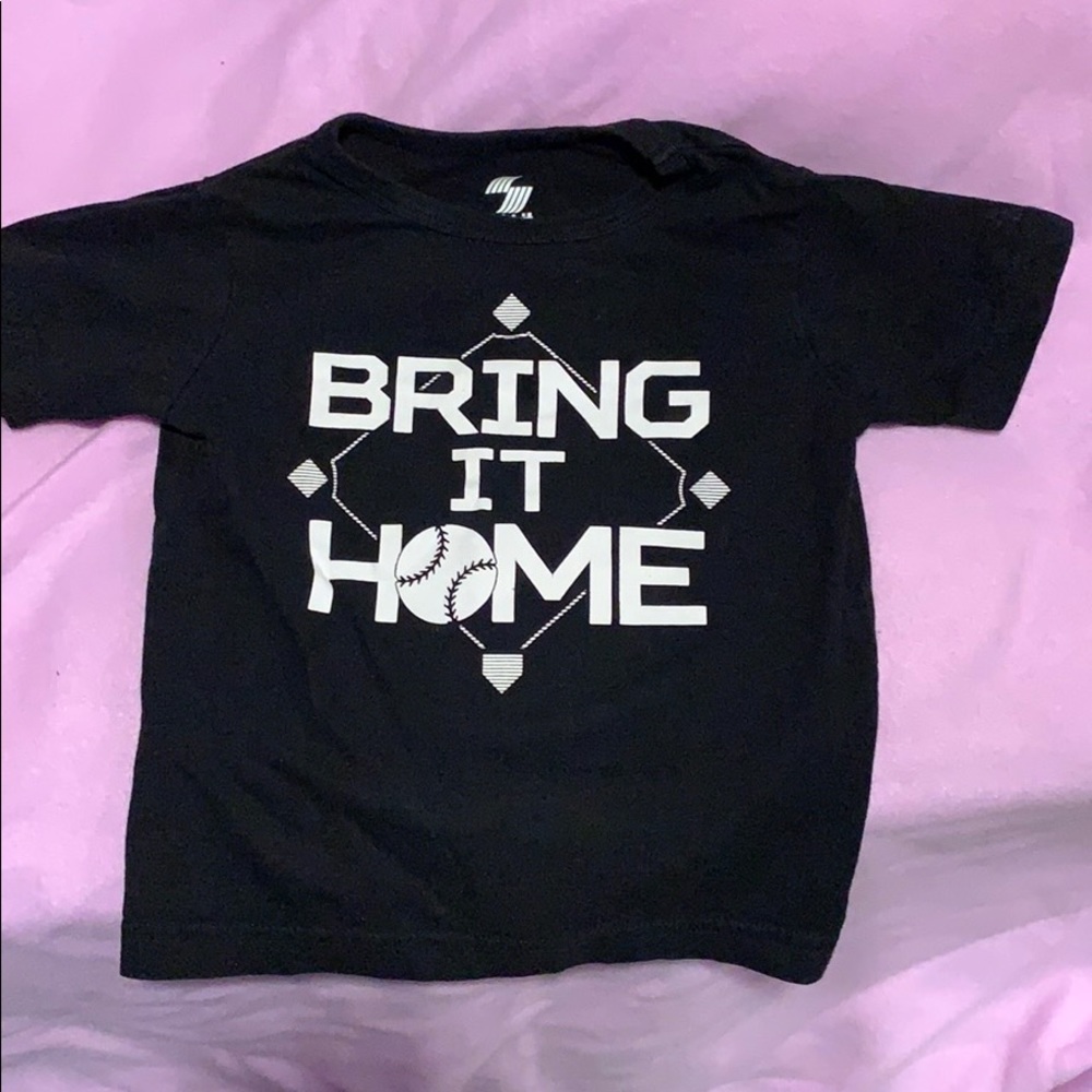 Infant baseball tee